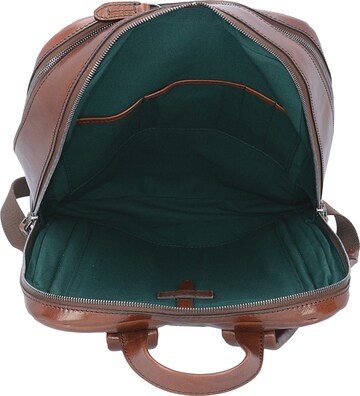 The Bridge Williamsburg Rucksack Leder 40 cm Laptopfach in Braun