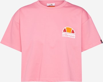 ELLESSE T-shirt 'MANILA' i rosa: framsida