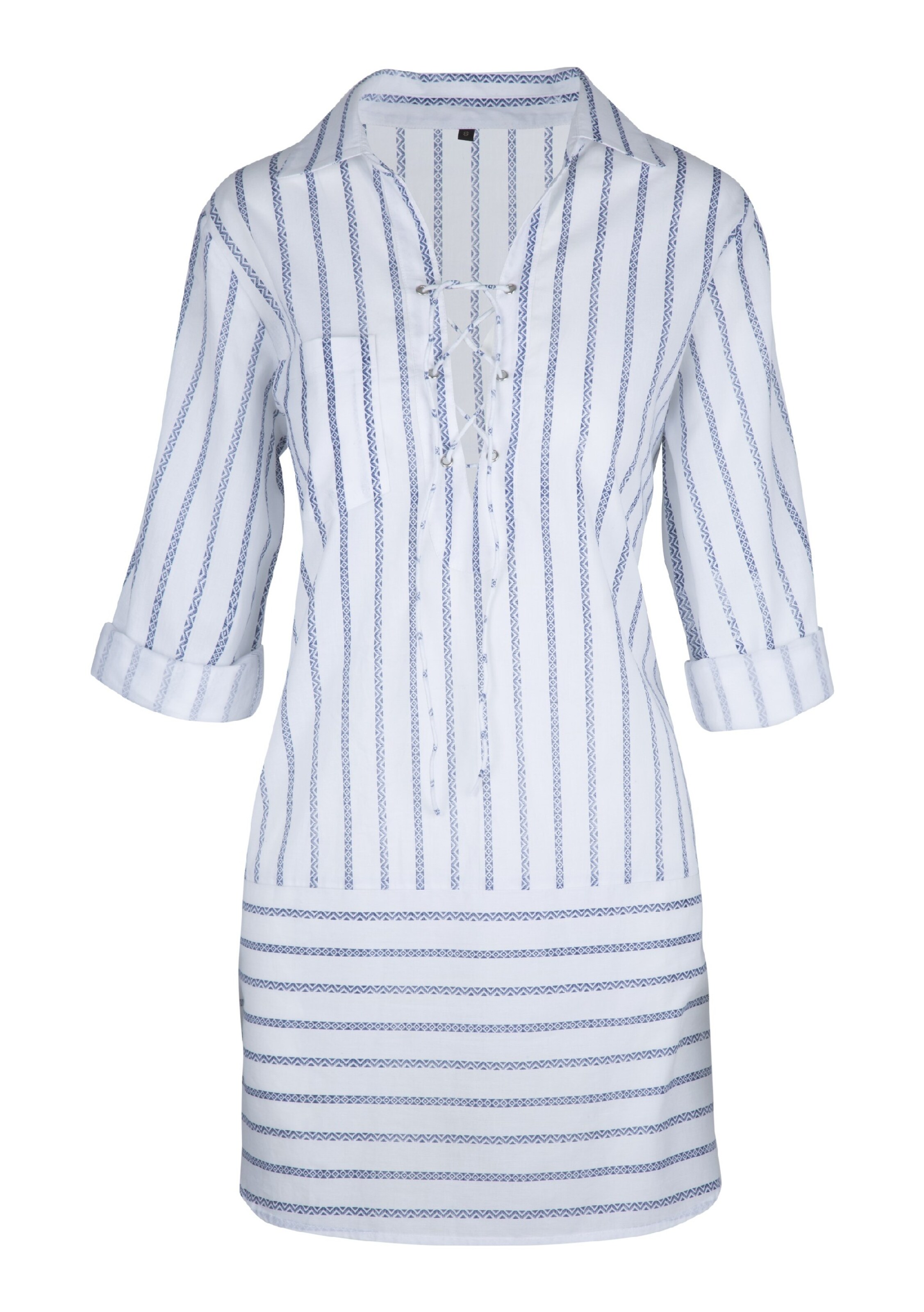 LingaDore - Strandjurk 'Mae/Iris' in de kleur Blauw