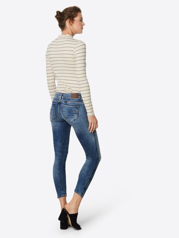 Skinny Jean G-Star RAW en bleu : derrière