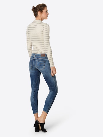 G-Star RAW Skinny Jeans in Blauw: terug