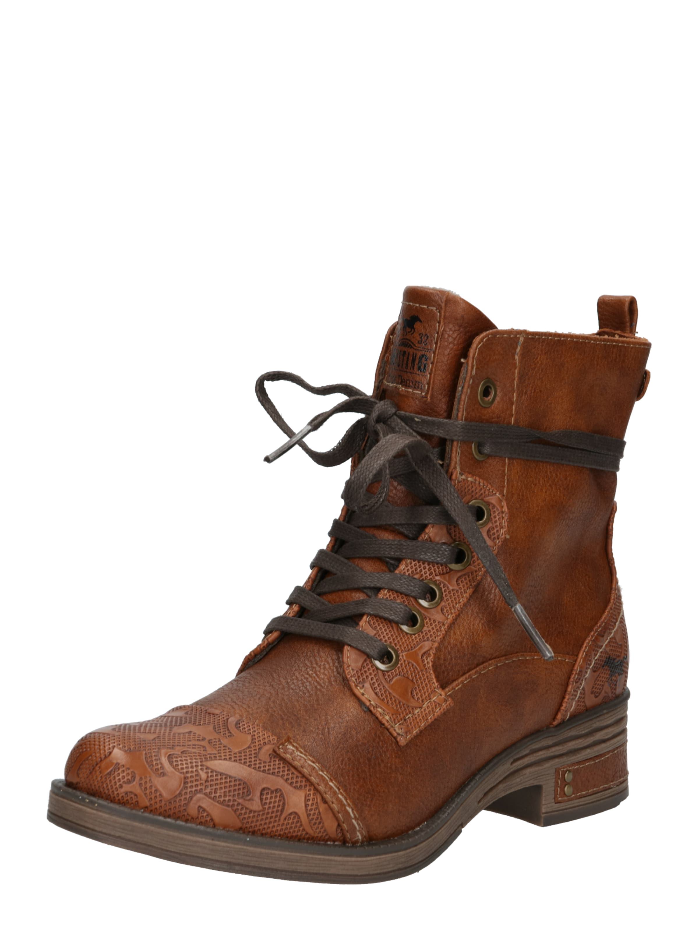 bottines à lacets homme mustang