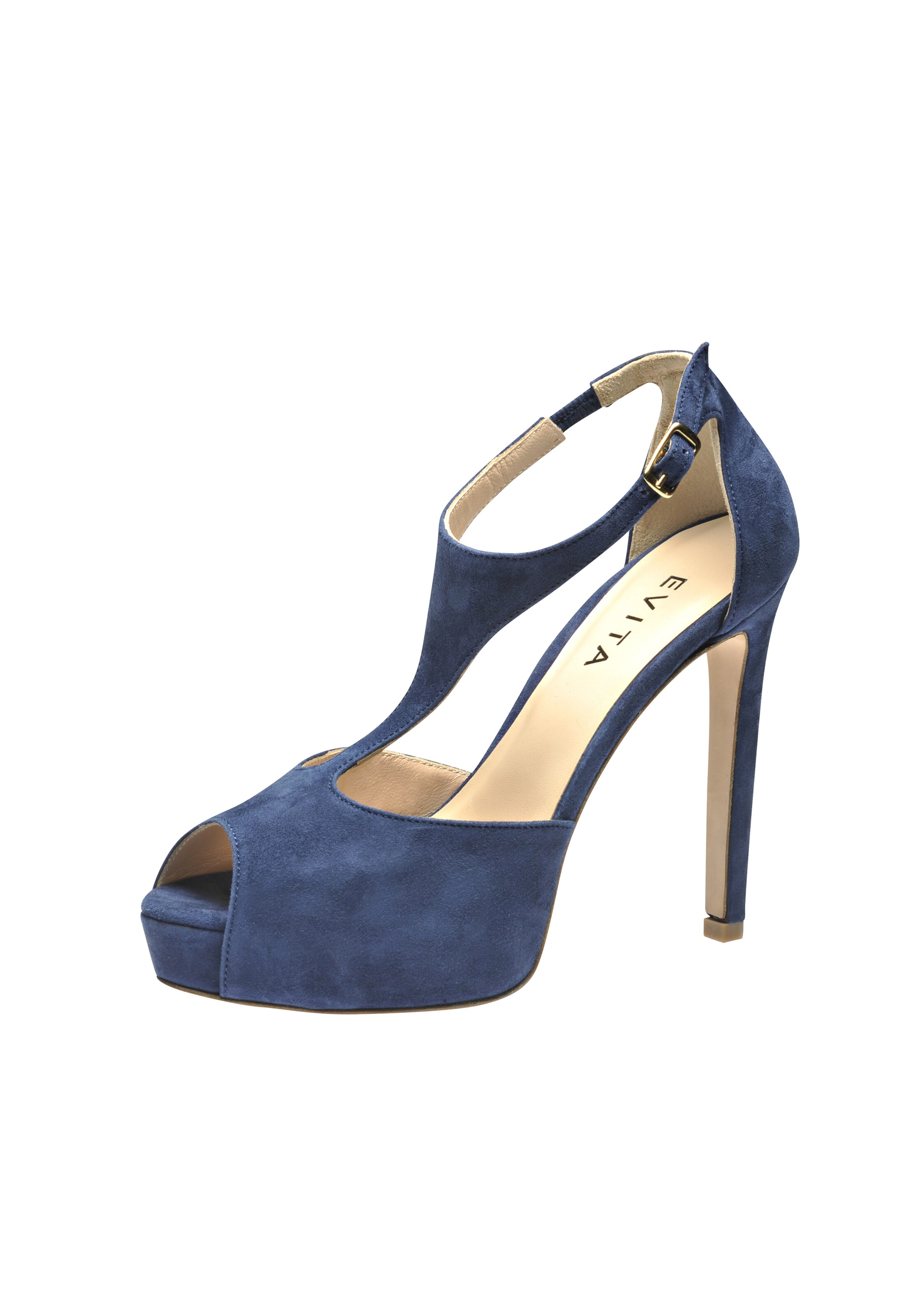 Unisa Pumps / Stiletto Dames / Damesschoenen - Suède - Blokhak hoogte 10 cm - Pascual