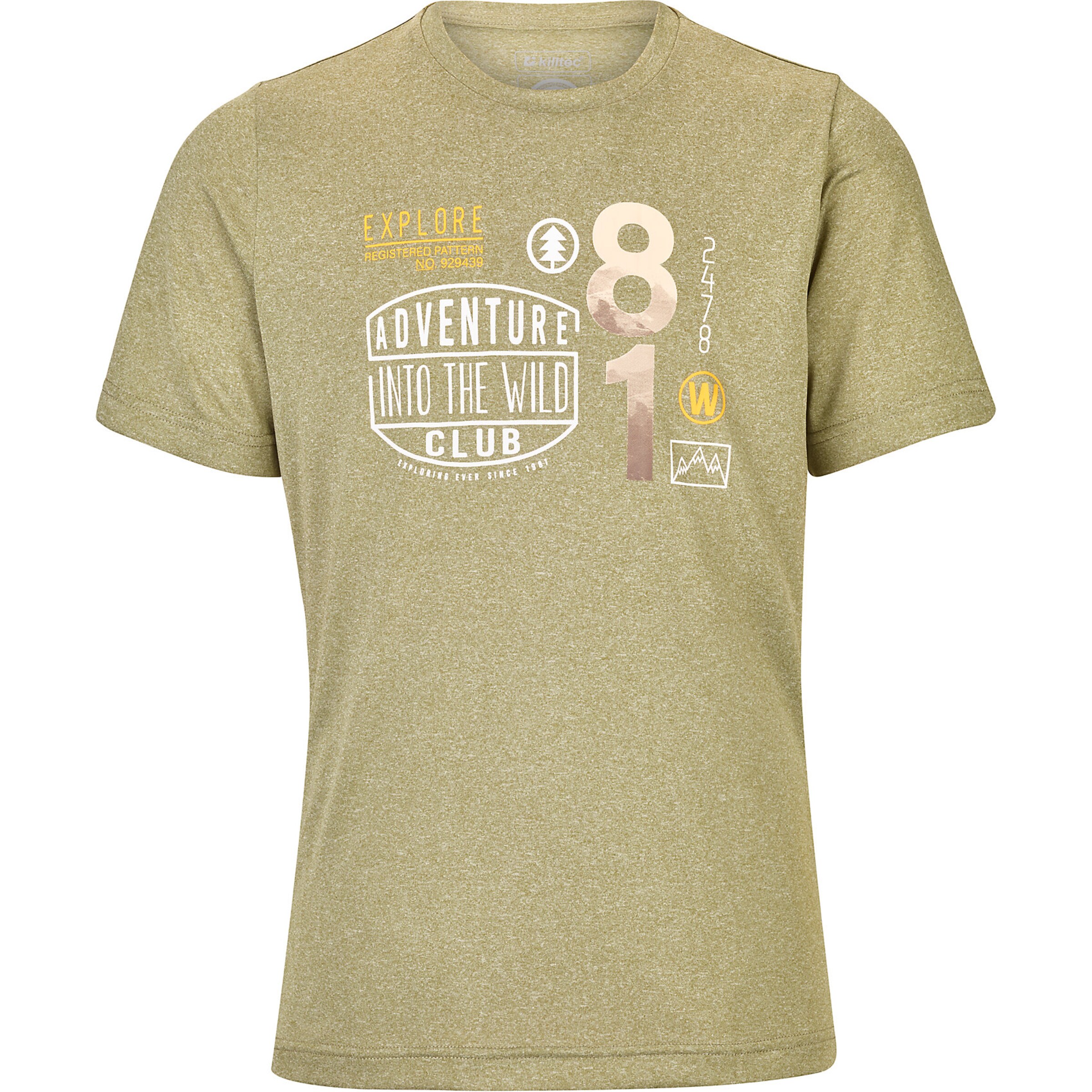 KILLTEC - Funktionsshirt 'Gabeko' in schilf