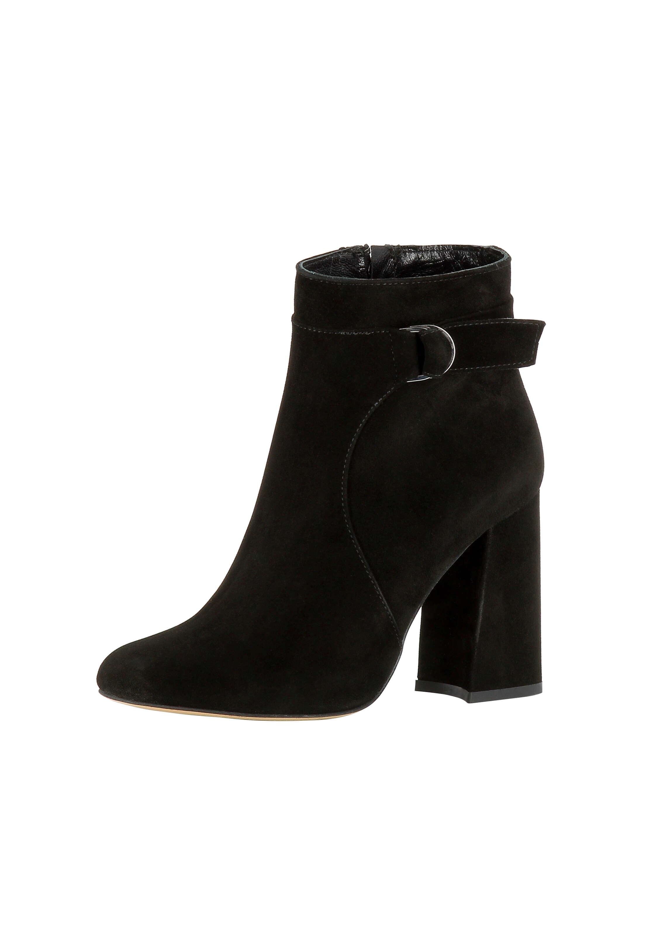 EVITA Stiefelette 'OLIVIA' in Schwarz: Vorderseite