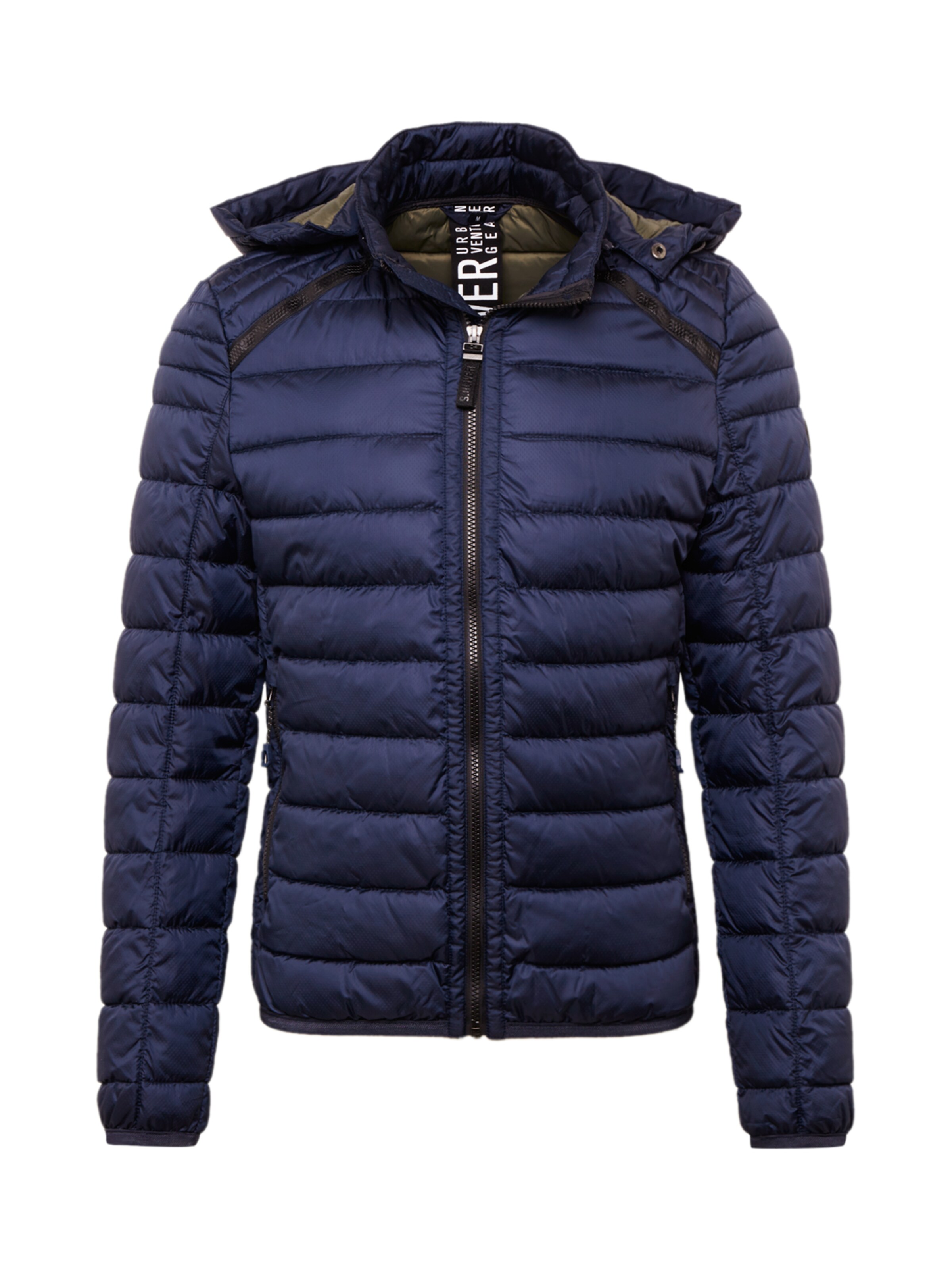 s.Oliver - Tussenjas in de kleur Donkerblauw