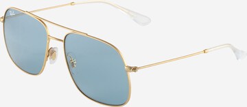 Ray-Ban Sunglasses 'ANDREA' in Gold: front