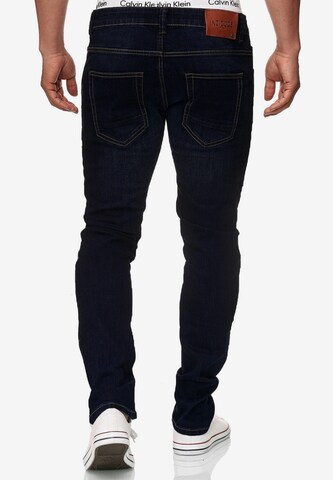 Coupe slim Jean 'Texas' INDICODE JEANS en bleu