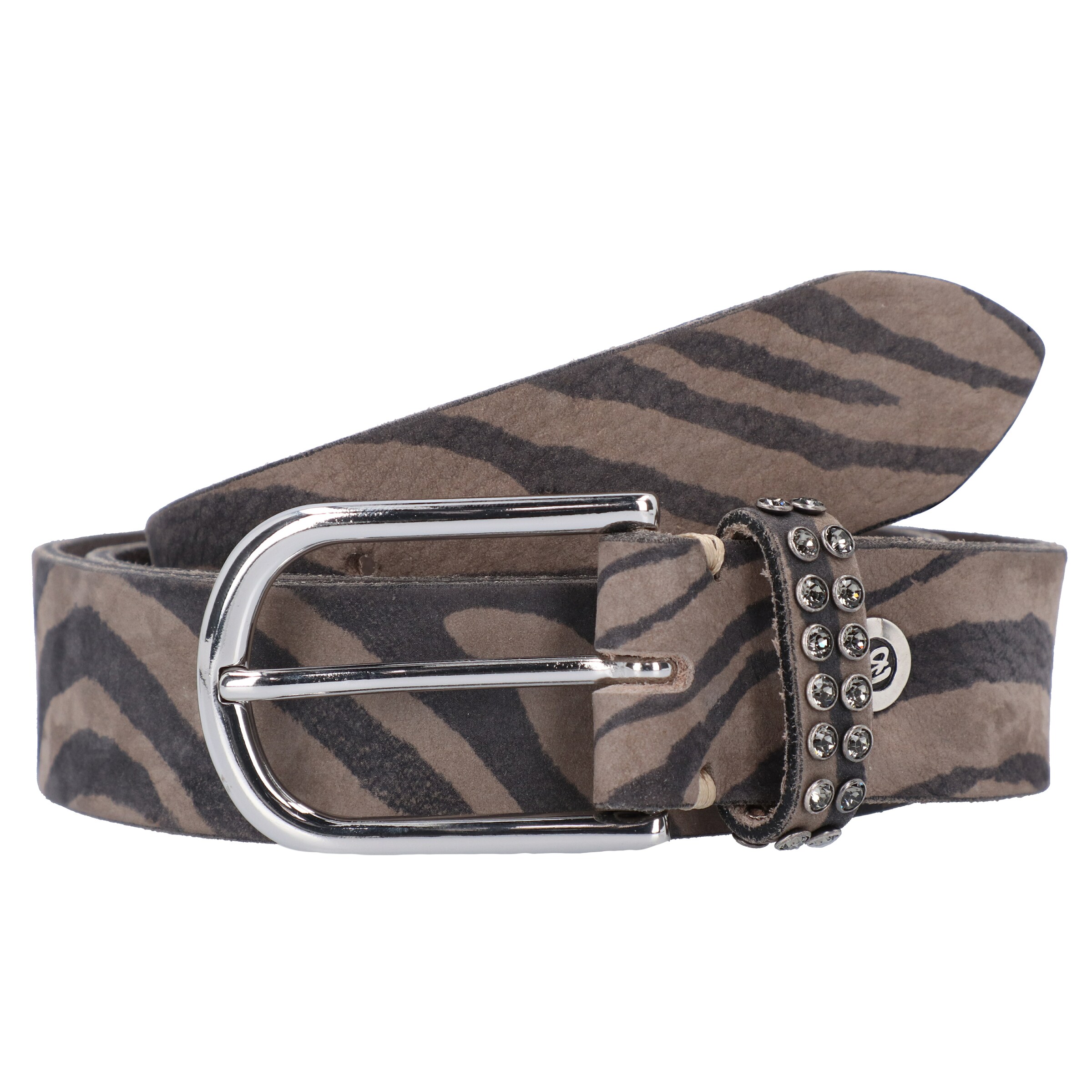 Cintura 'Leora' di B.BELT in marrone: frontale