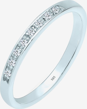 Elli DIAMONDS Ring in Zilver: voorkant