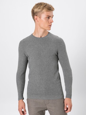 Pull-over OLYMP en gris : devant