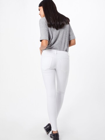 DIESEL Skinny Jeans 'SLANDY-LOW' in Wit: terug