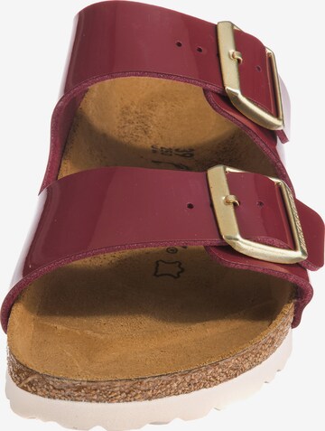 BIRKENSTOCK Muiltjes 'Arizona' in Rood