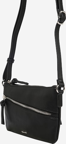 TAMARIS Shoulder Bag 'Alessia' in Black