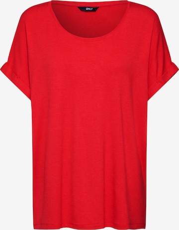 ONLY Shirt 'Moster' in Red: front