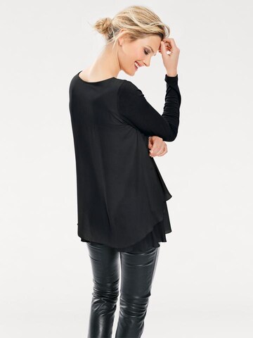 Camicia da donna di heine in nero