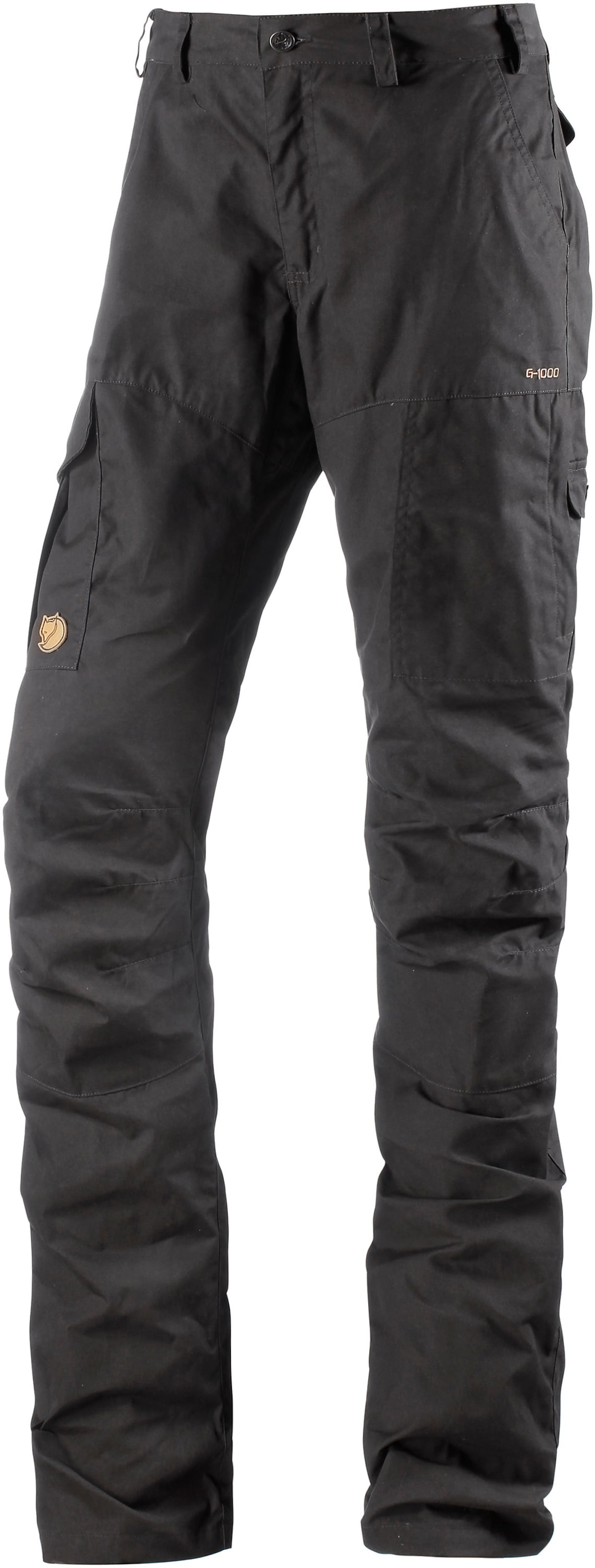 Fjällräven Regular Wanderhose 'Karla Pro' in Grau: Vorderseite