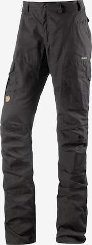 Fjällräven Regular Outdoorbroek 'Karla Pro' in Grijs: voorkant