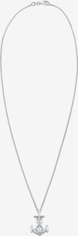 ELLI Ketting 'Anker, Infinity, Kreuz' in Zilver: voorkant