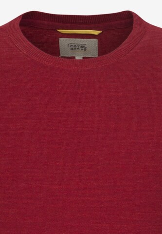 CAMEL ACTIVE Pullover in Rot