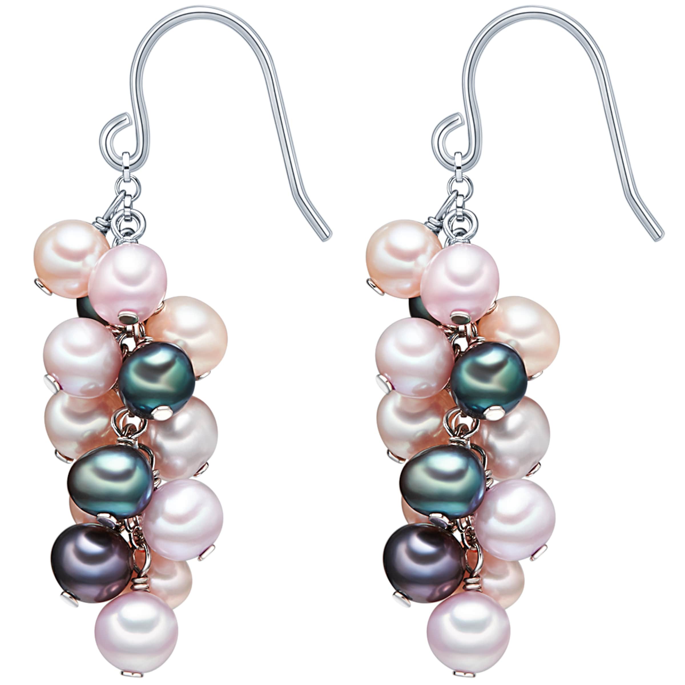 Boucles d'oreilles Valero Pearls en mélange de couleurs