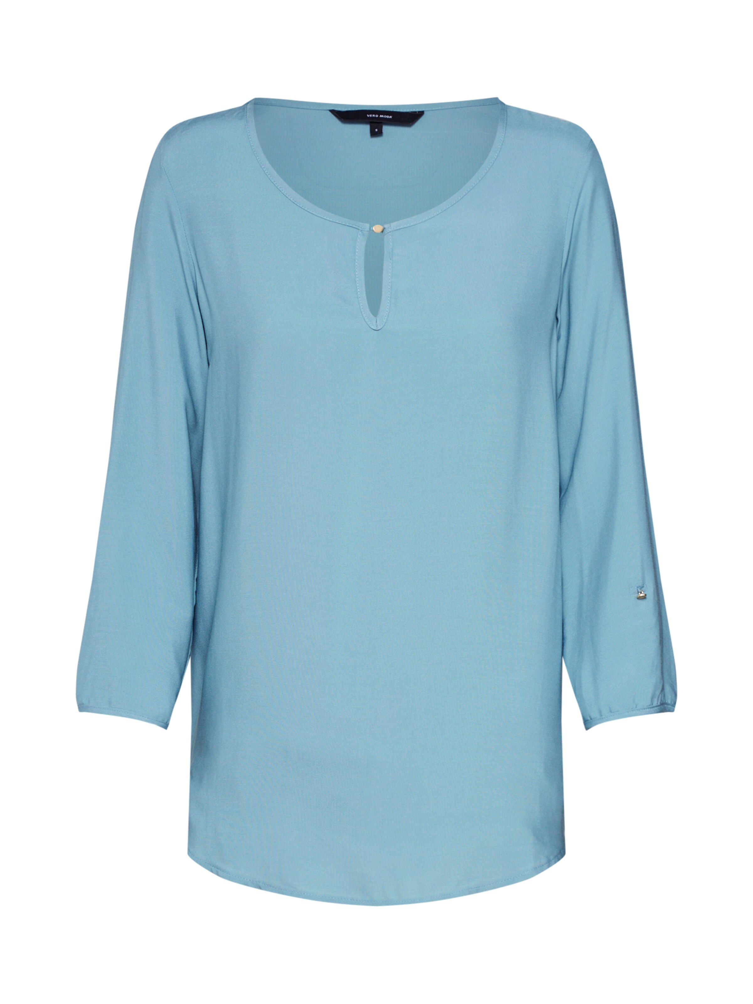VERO MODA - Bluse 'BUCI' in rauchblau