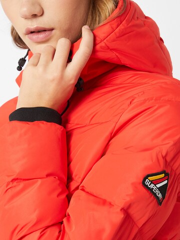 Superdry Zimní bunda 'SPIRIT' – červená
