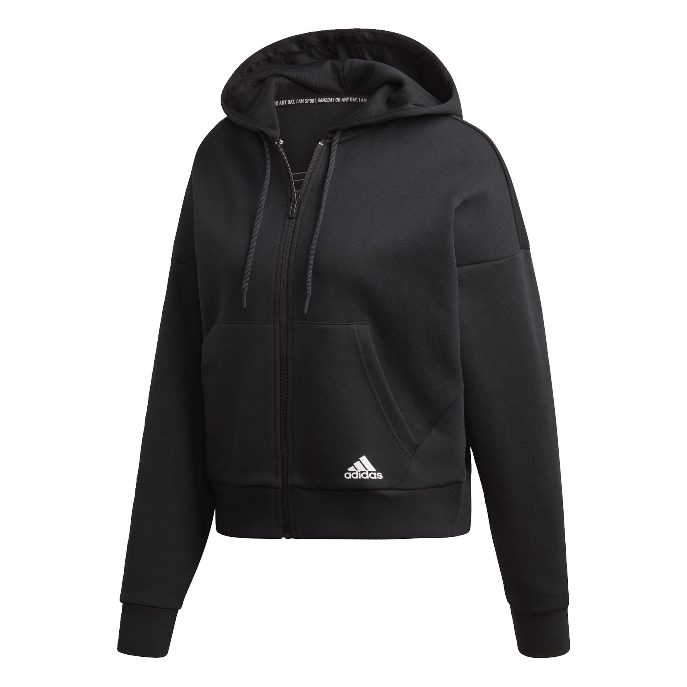 ADIDAS Athletics - Sportsweatjacke in schwarz