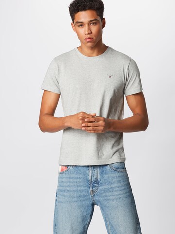 GANT T-Shirt in Grau: Vorderseite
