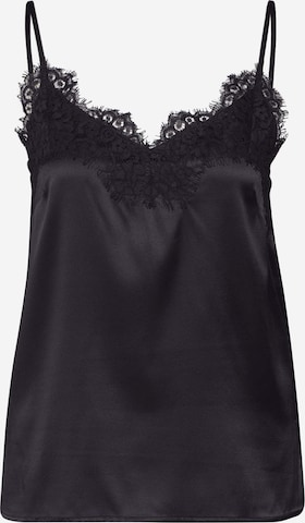 rosemunde - Blusa en negro: frente