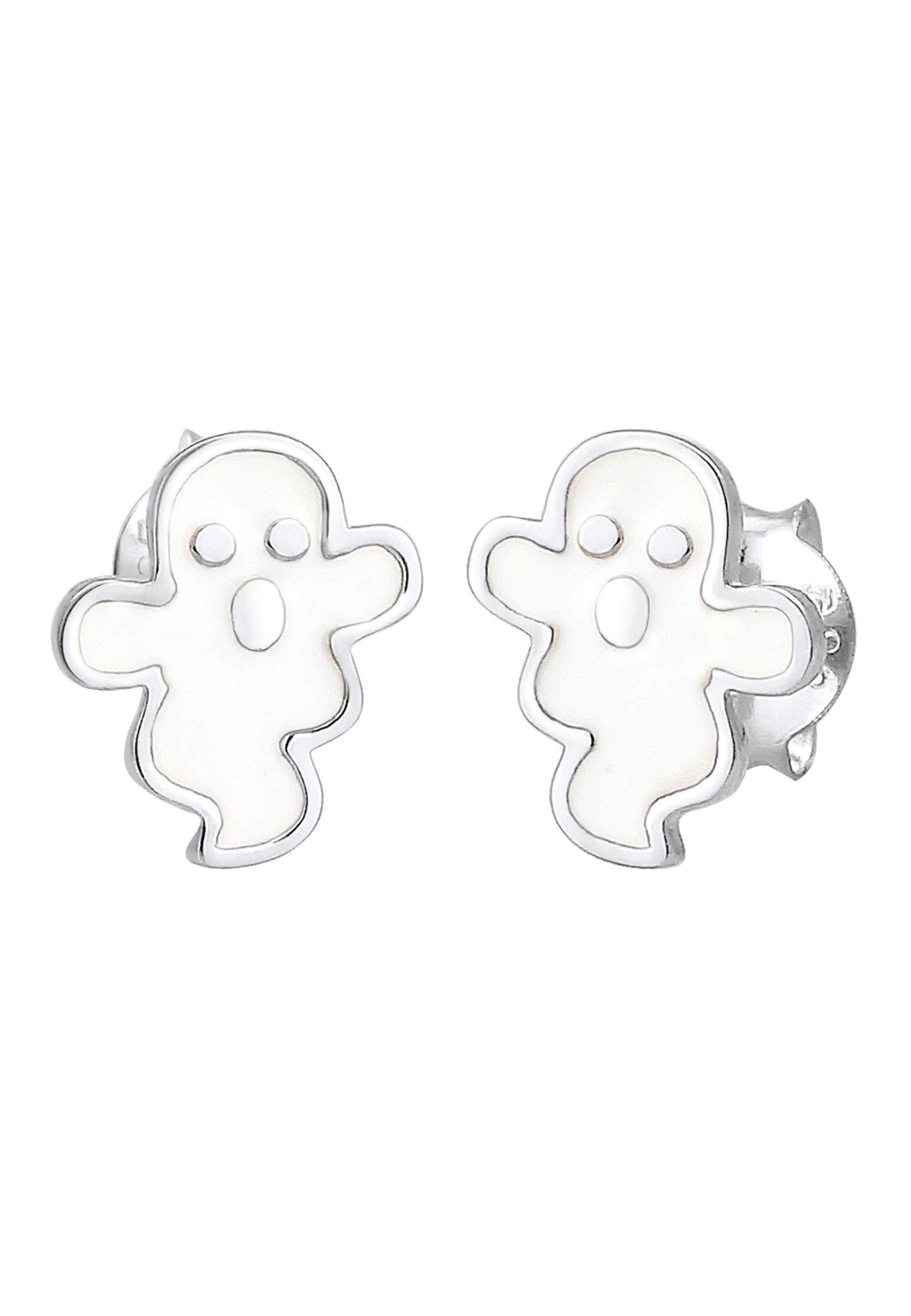 ELLI Oorbellen 'Halloween' in Zilver: voorkant