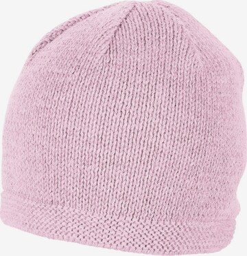 STERNTALER Beanie in Pink: front