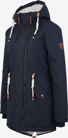 Manteau d’hiver 'Daisy' BRAVE SOUL en bleu