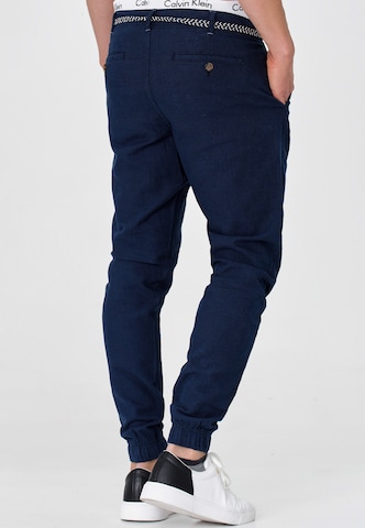 INDICODE JEANS Tapered Hose 'Blnda' in Blau
