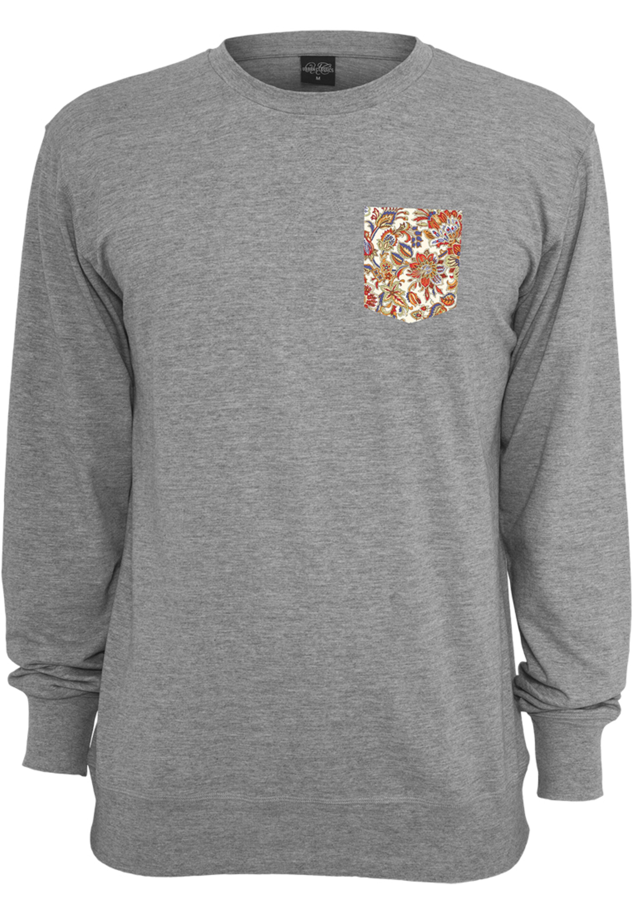 Urban Classics Свитшот в Серый: спереди