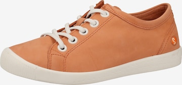 Softinos Sneakers laag in Oranje: voorkant