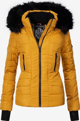 Veste d’hiver 'Adele' NAVAHOO en jaune : devant