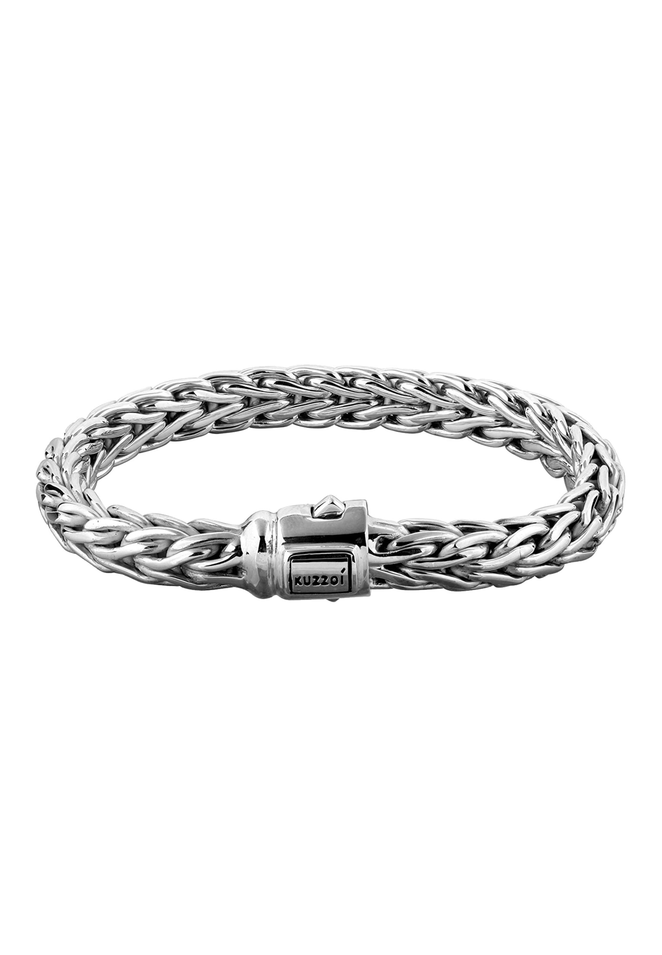 KUZZOI Käevõru 'Twisted', värv Hõbe: eest vaates