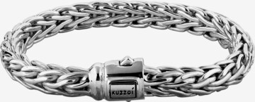 KUZZOI Armband 'Twisted' in Silber: predná strana