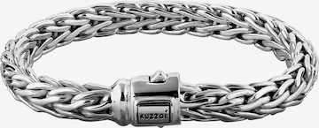 KUZZOI Armband 'Twisted' in Silber: predná strana