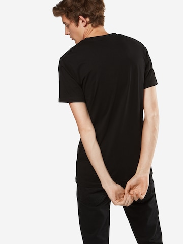 Mister Tee Shirt 'Rose' in Black: back