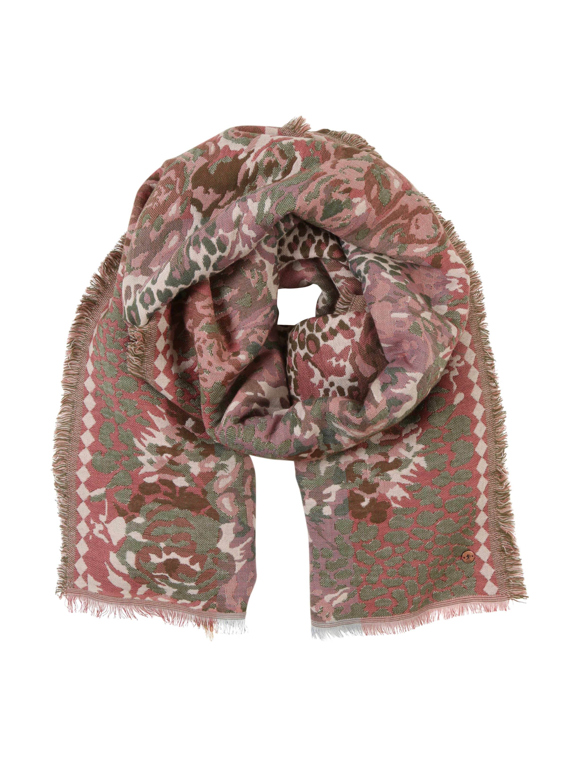 ESPRIT - Sjaal 'LeoJaqua' in de kleur Rosa