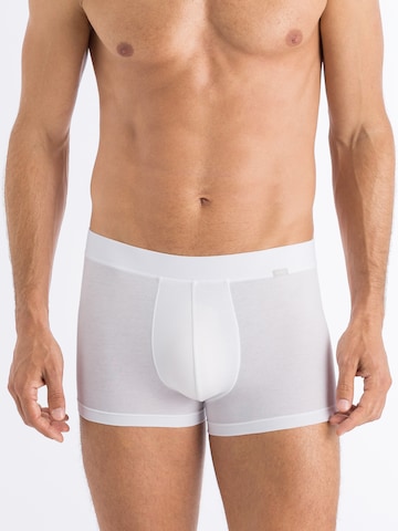 Hanro Boxer shorts ' Natural Function ' in White: front