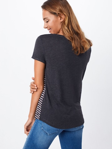 T-shirt TOM TAILOR DENIM en gris : derrière