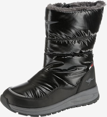 KangaROOS Snow Boots 'K-CONFI RTX' in Black: front