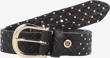 b.belt Handmade in Germany Belt in Black: front