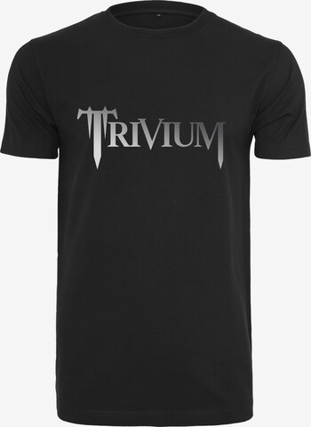 Mister Tee T-Shirt 'Trivium' in Schwarz: predná strana