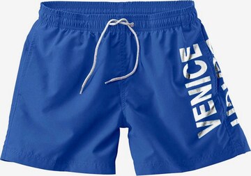 Pantaloncini da bagno di VENICE BEACH in blu: frontale