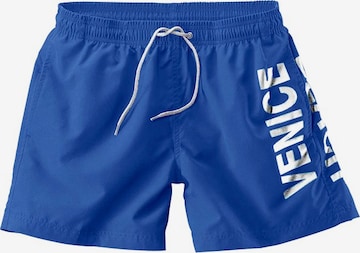 Shorts de bain VENICE BEACH en bleu : devant