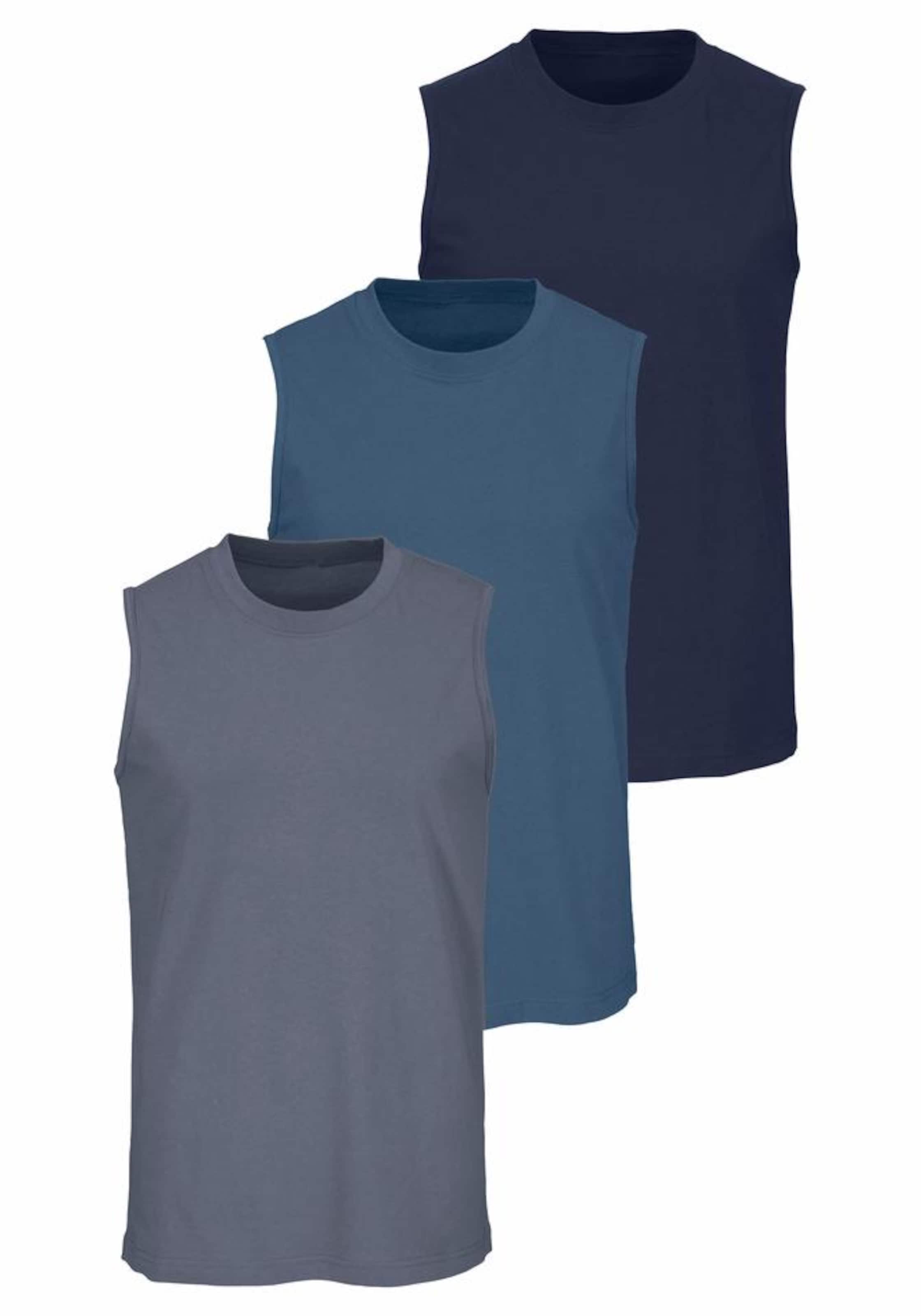 H.I.S EM Shirt in Blau: Vorderseite